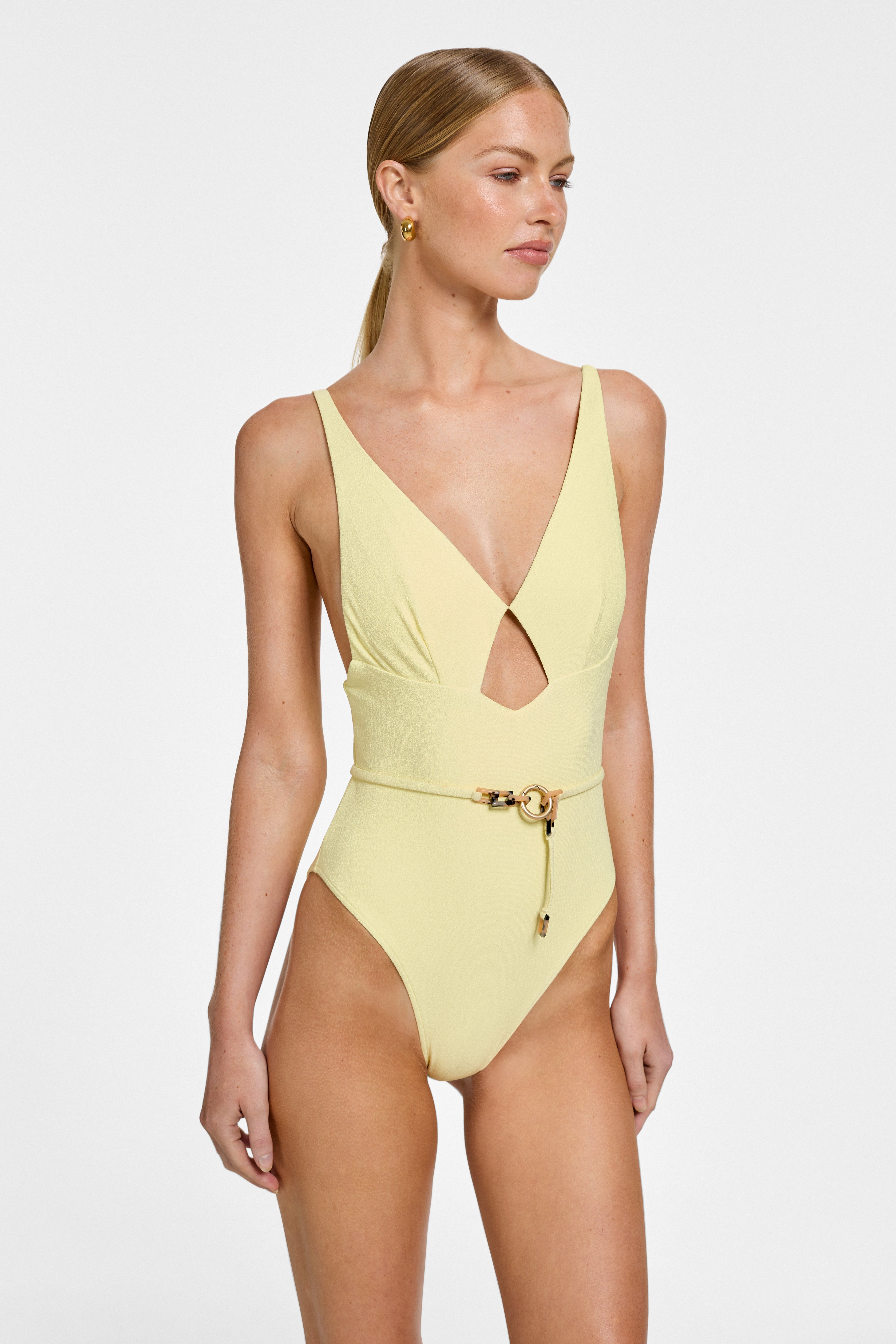 Briar One Piece - Limon Crepe