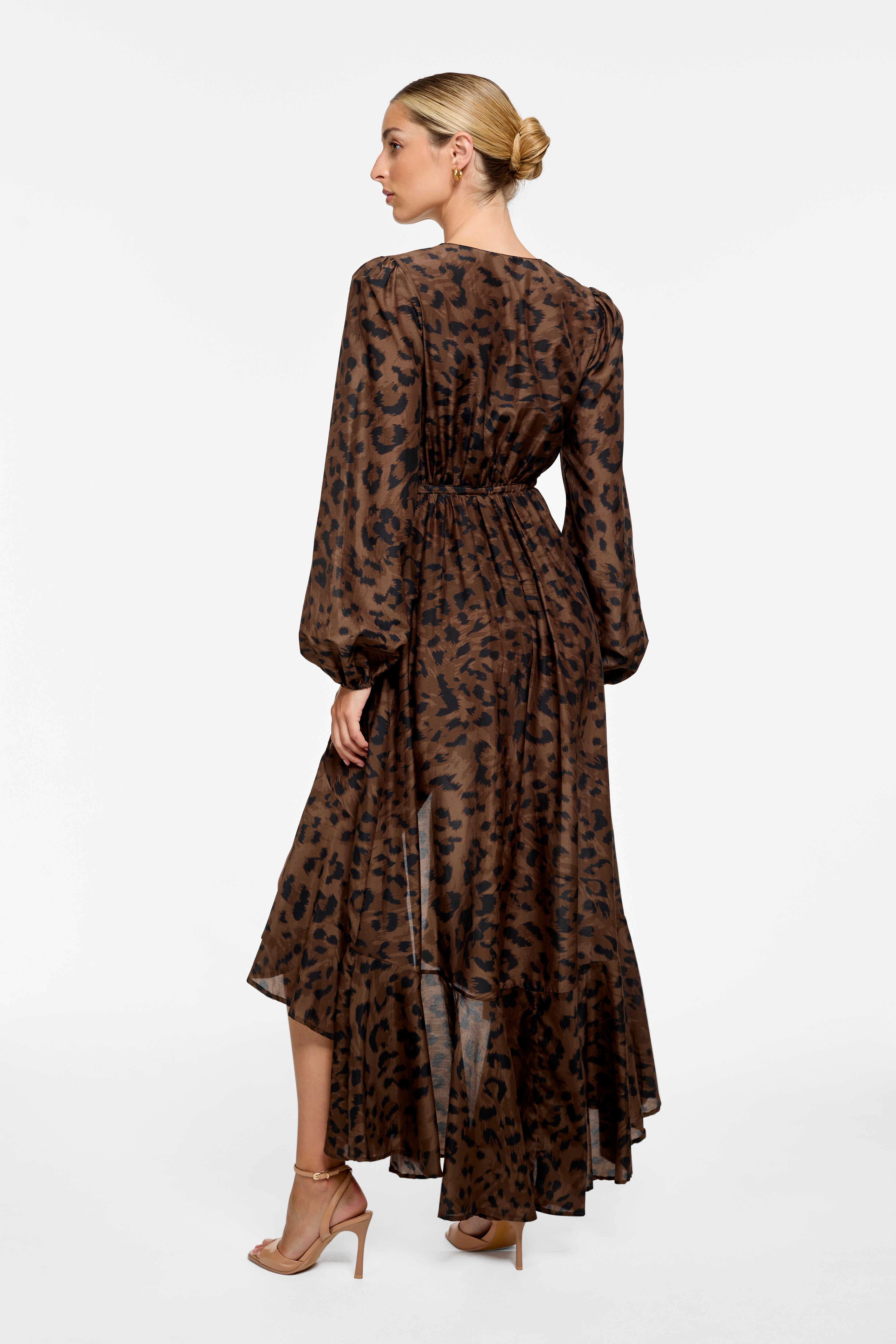 Greer Maxi Duster - Leopard