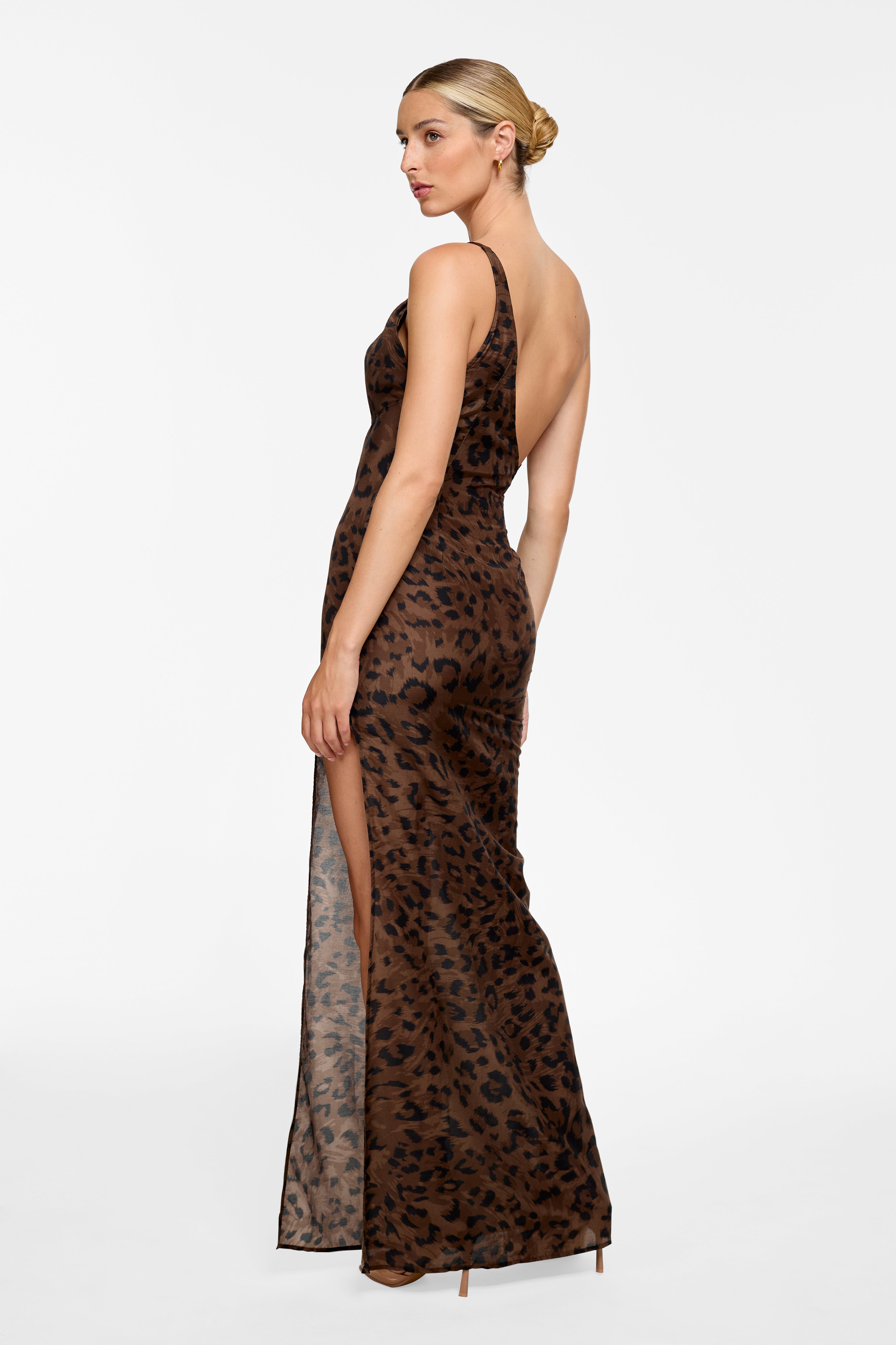 Scarlett Maxi Dress - Leopard